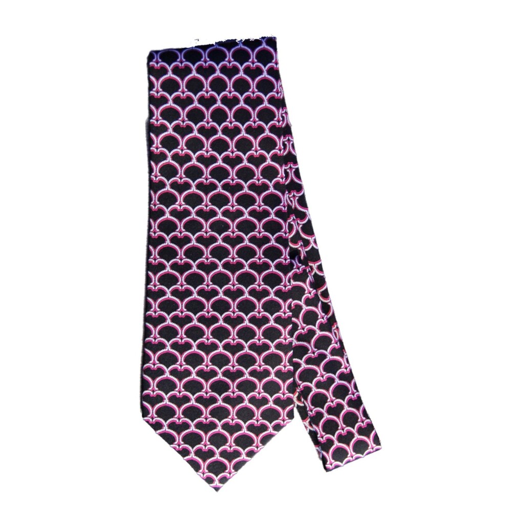 Vera Bradley Baekgaard Tie - Scarlet Lattice - New In Box - Retired